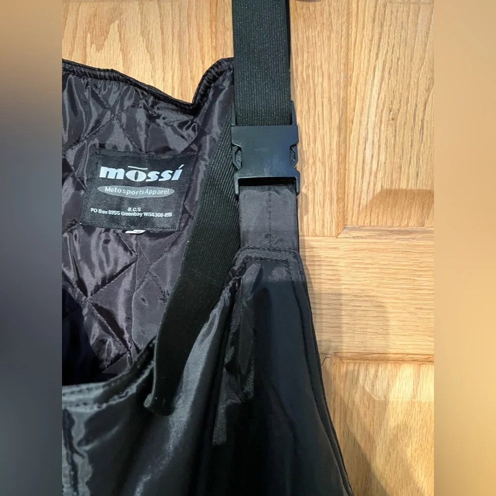 Mossi Motosports Apparel Men's Black Snow Bibs - XXL - Picture 5 of 13